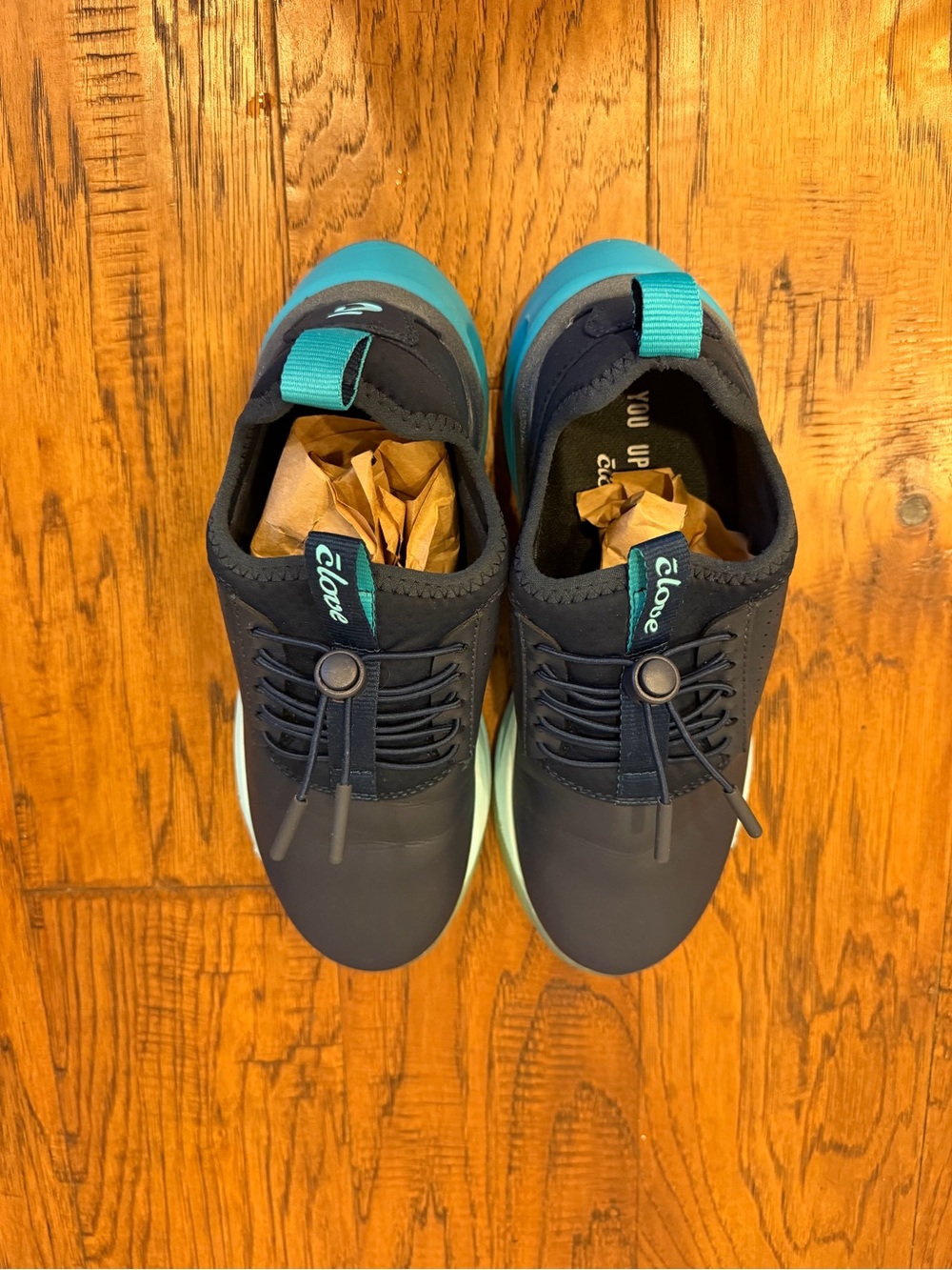 Love Navy and Teal Casual Sneaker - Picture 5 of 8